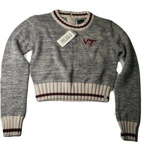 NCAA Virginia Tech Marilyn Monroe Style Crop
